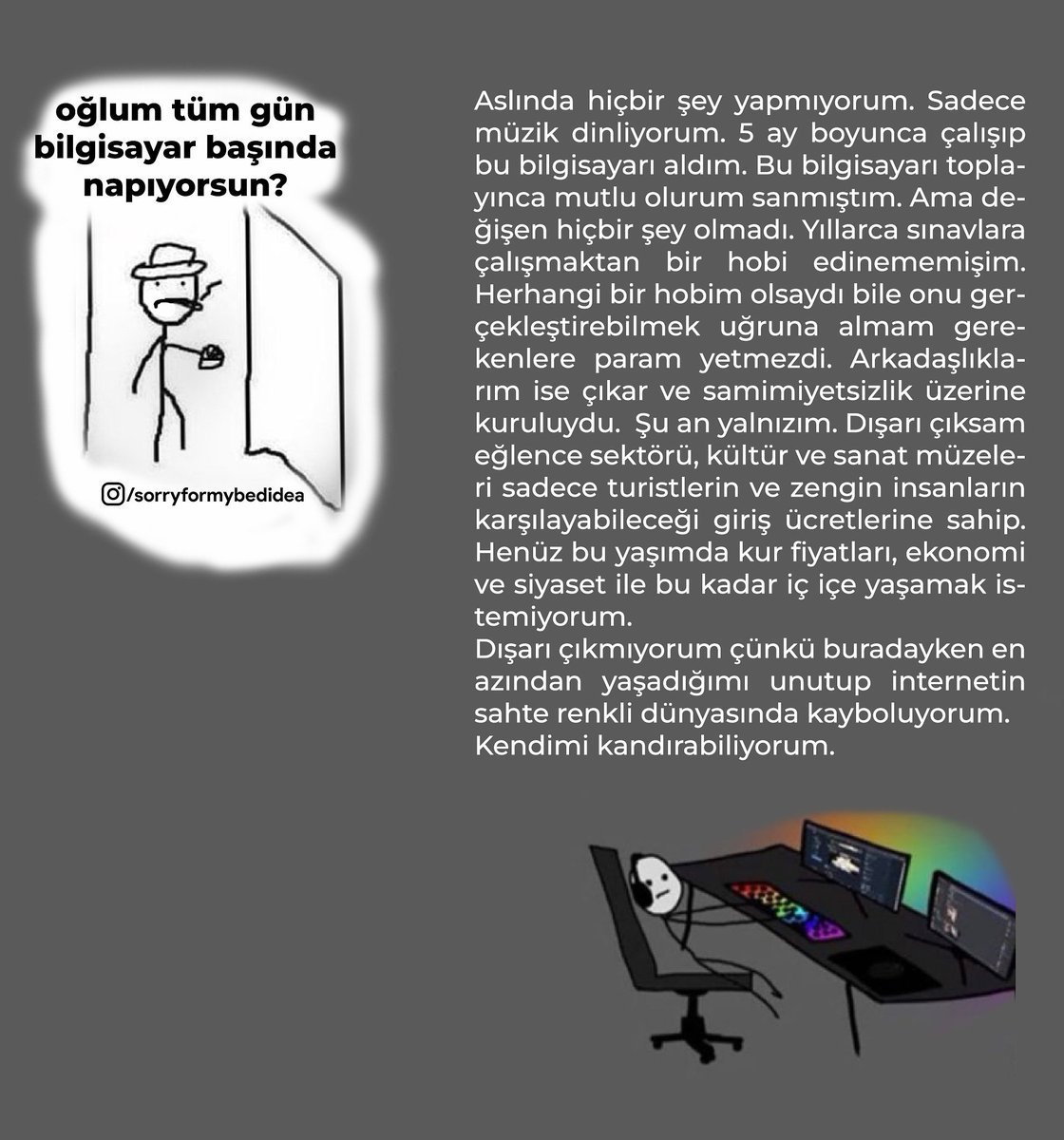 Aslında hiçbir şey...