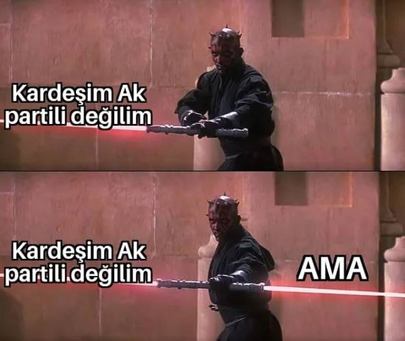 Kardeşim Ak partili...