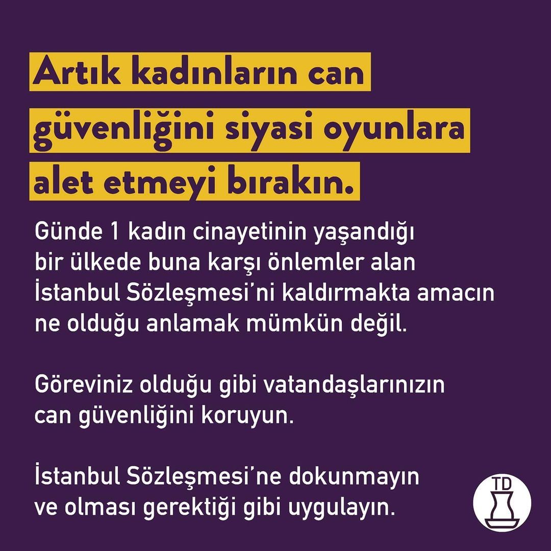 İstanbul Sözleşmesi’ne...