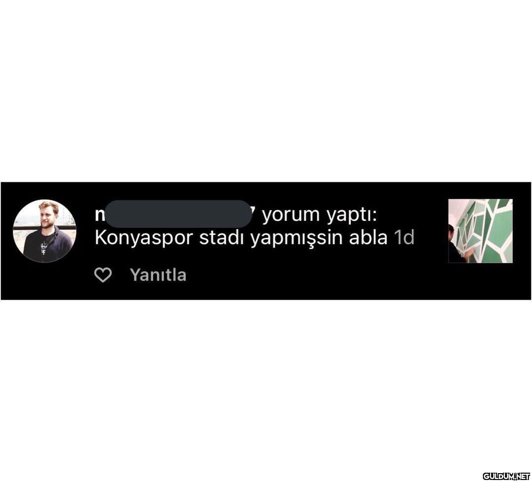Ahahah harika tespit (Yana...