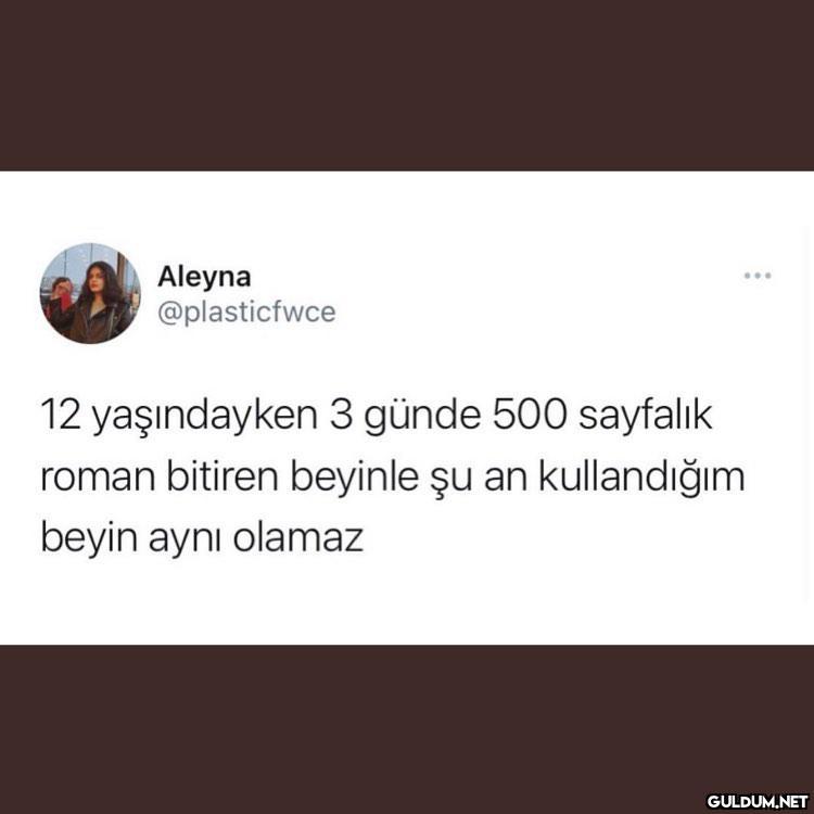 Aleyna @plasticfwce ... 12...