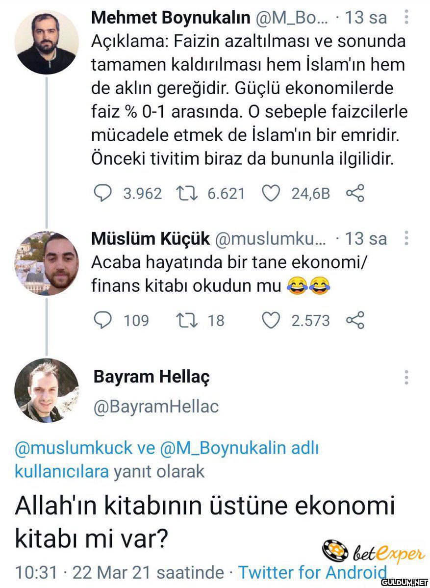 Günaydın ümmet-i ekonomi...