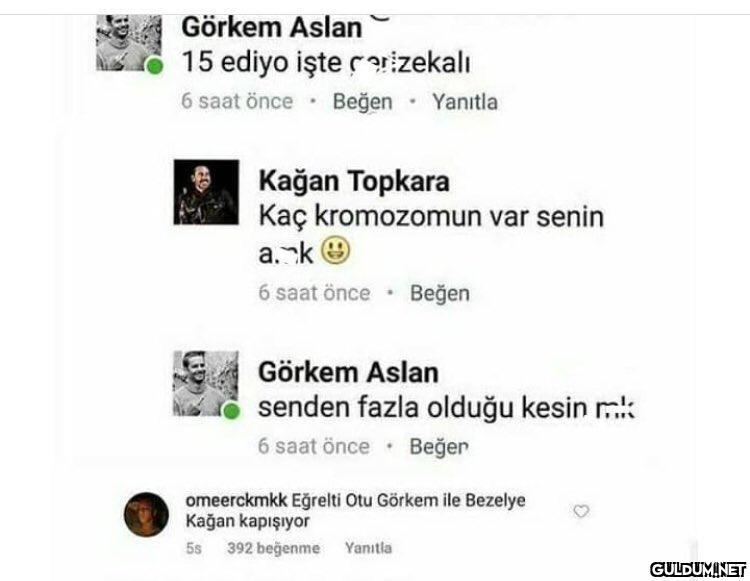 Görkem Aslan ve Kağan...