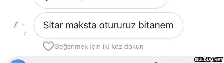Sitar maksta otururuz...