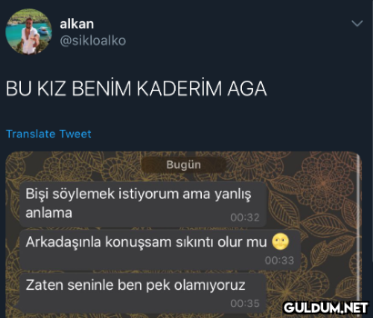 alkan @sikloalko BU KIZ...