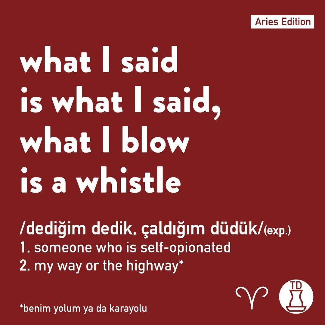 Koç insanları için...
