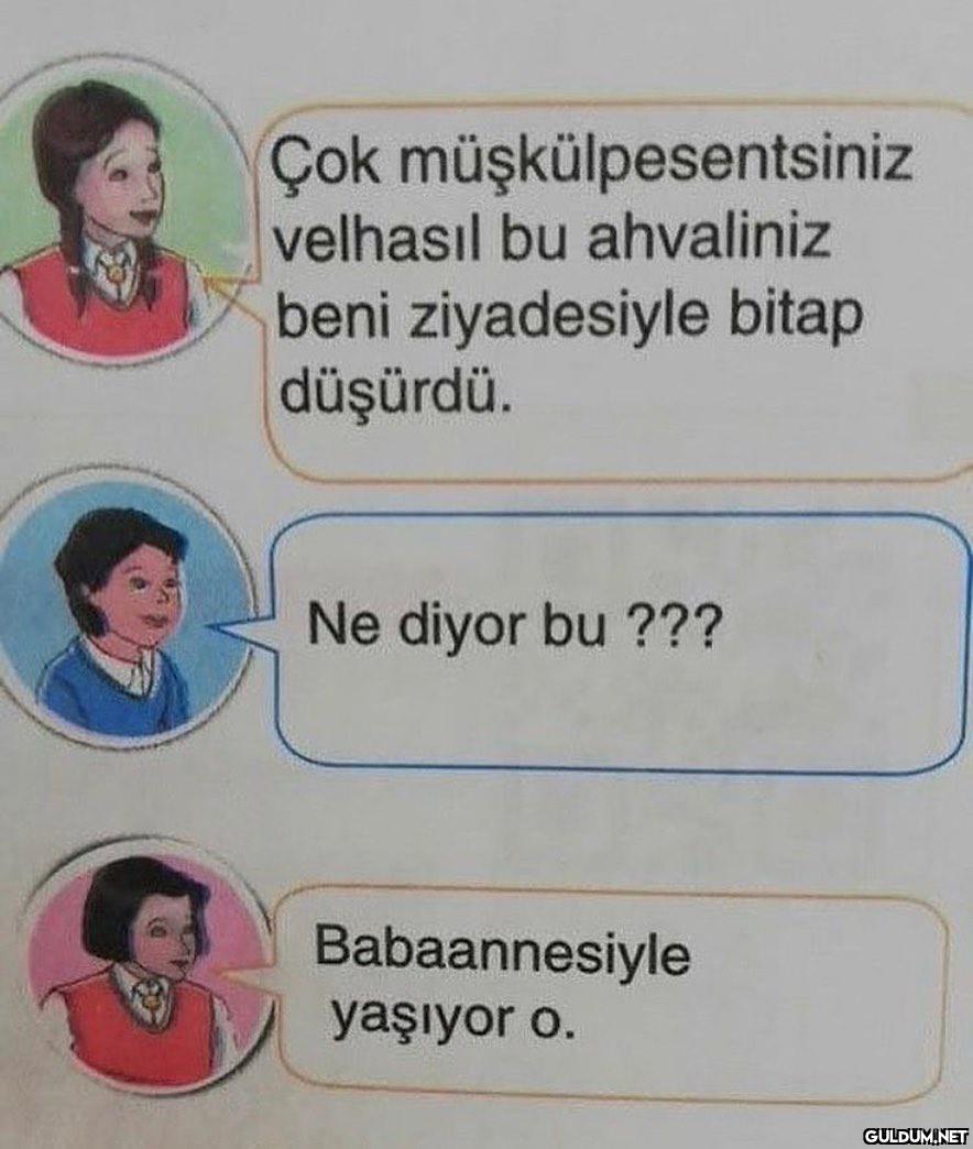 Müfredata girmiş minik...