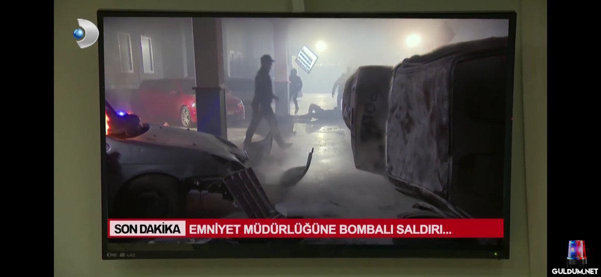 Otoparkta bombalı araç...