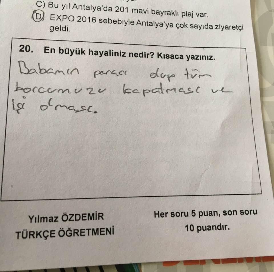 ben bu dünyanın devri...
