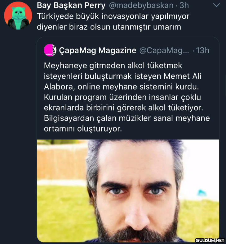 Bay Başkan Perry...