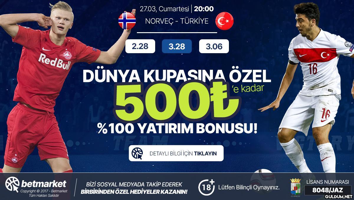 🏆Dünya kupasına özel
💰500...