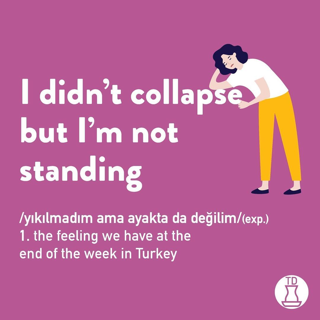 I didn't collapse but l'm...