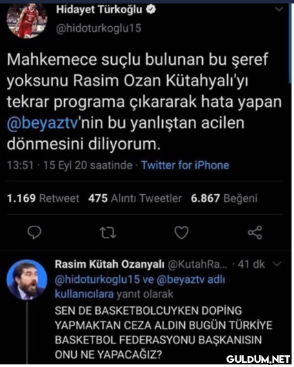 Hidayet Türkoğlu O...