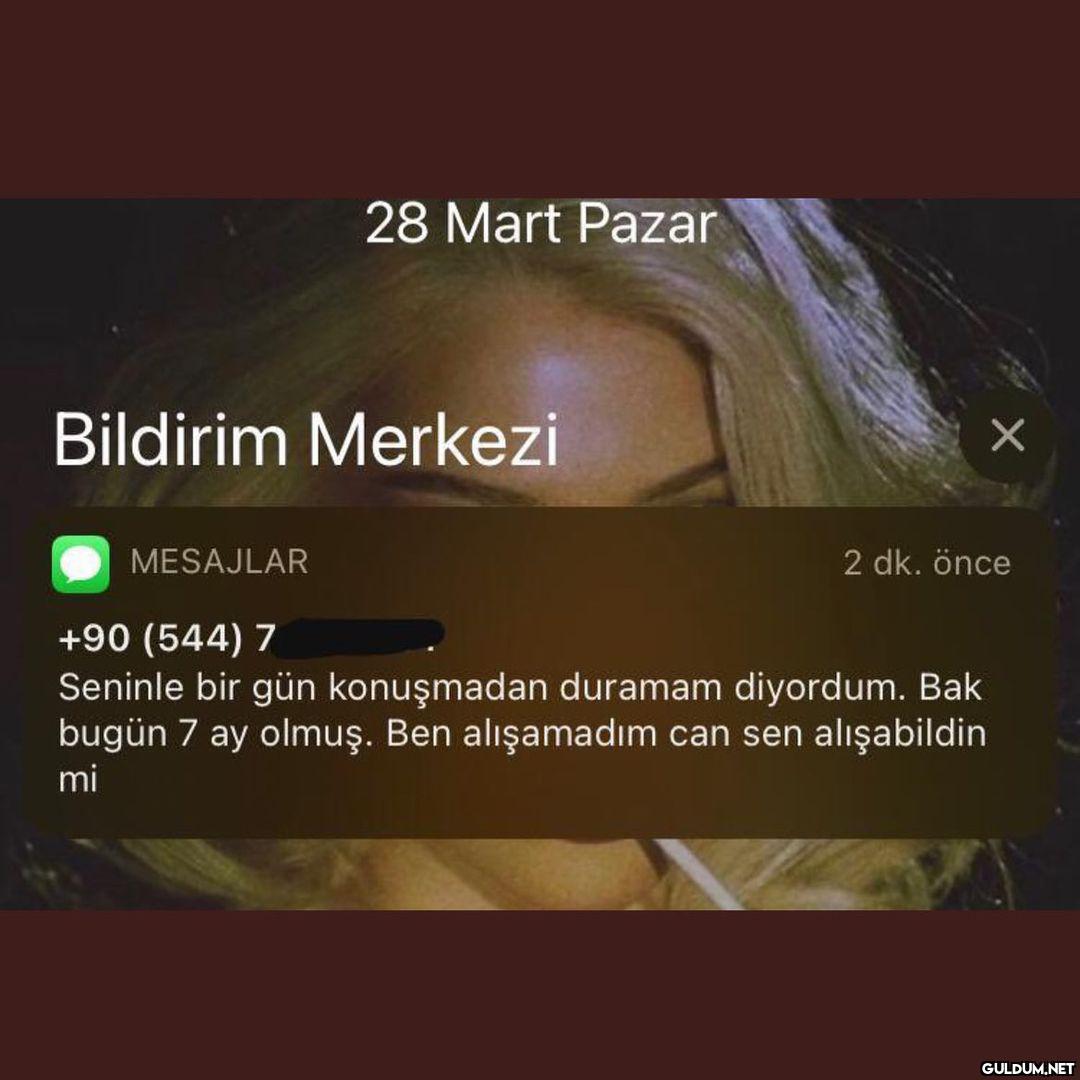 Size böyle bir mesaj gelse...