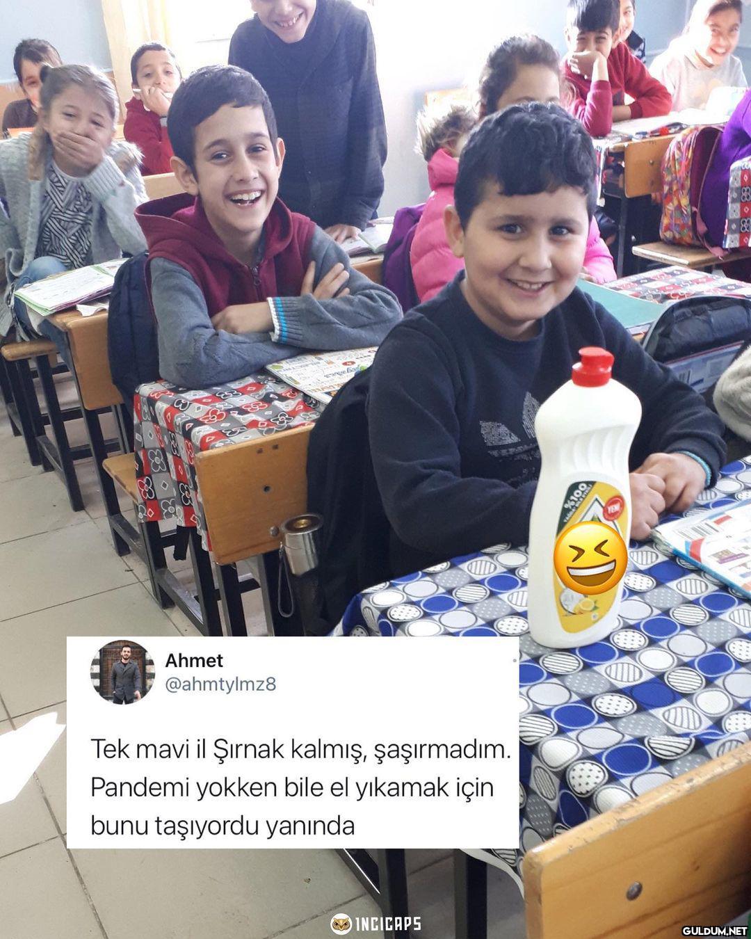 Ahmet @ahmtylmz8 Tek mavi...