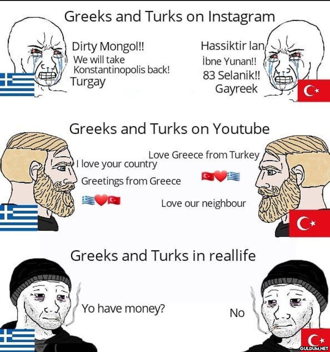 Sad but true  Greeks and...