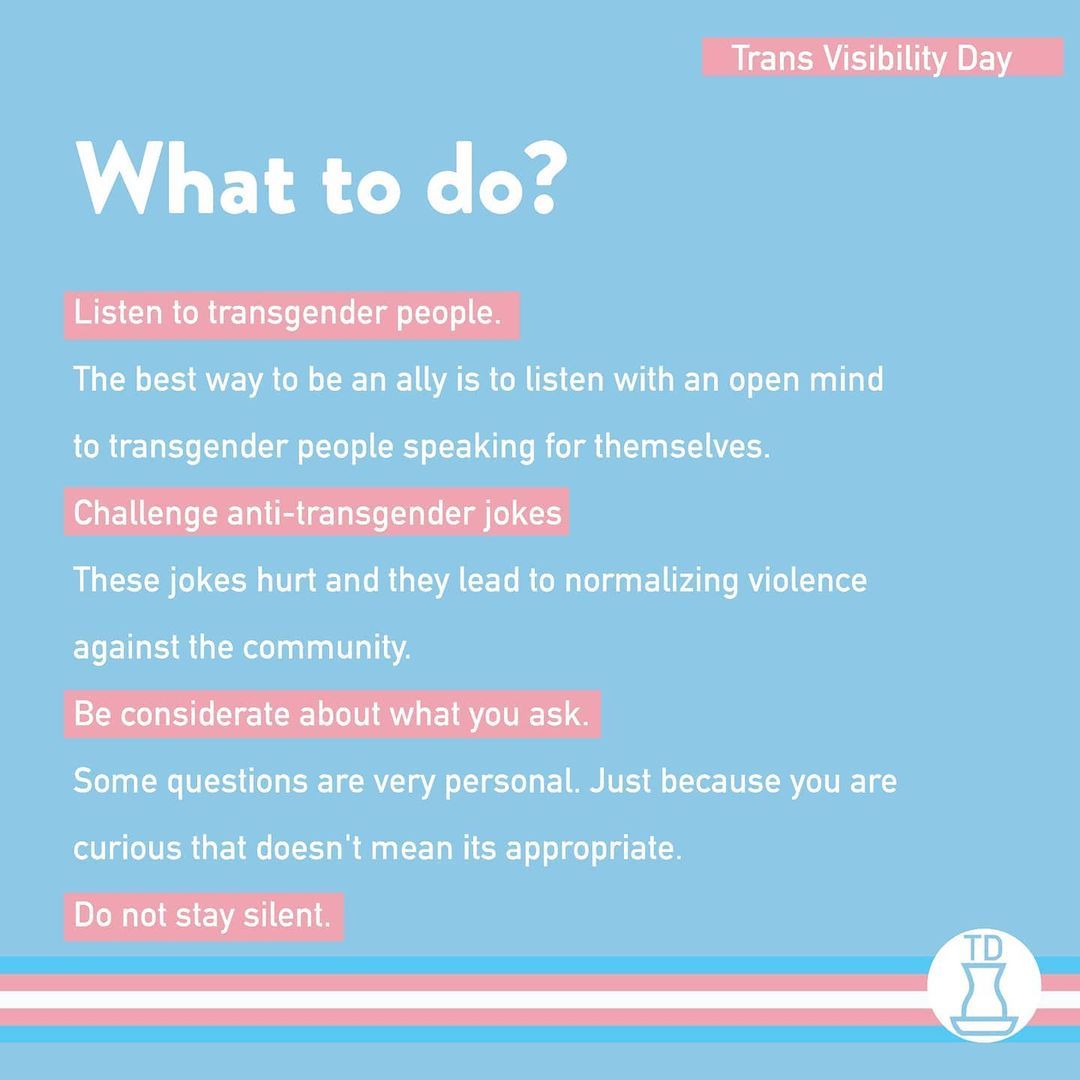Today is Trans Visibility...