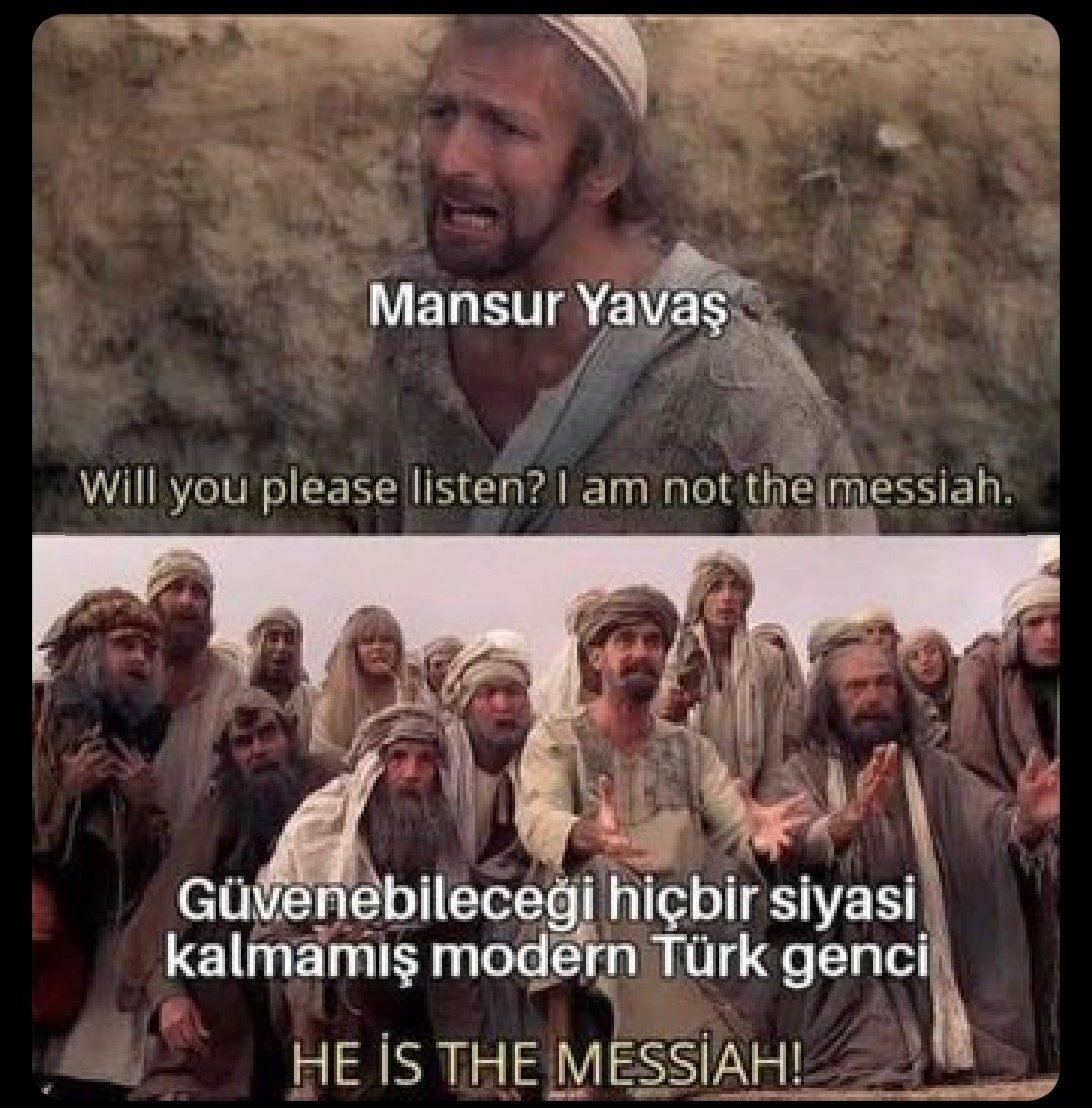 Mansur Yavaş Will you...