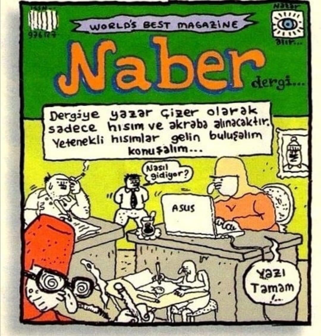 Dergi neden çıkmıyor diye...