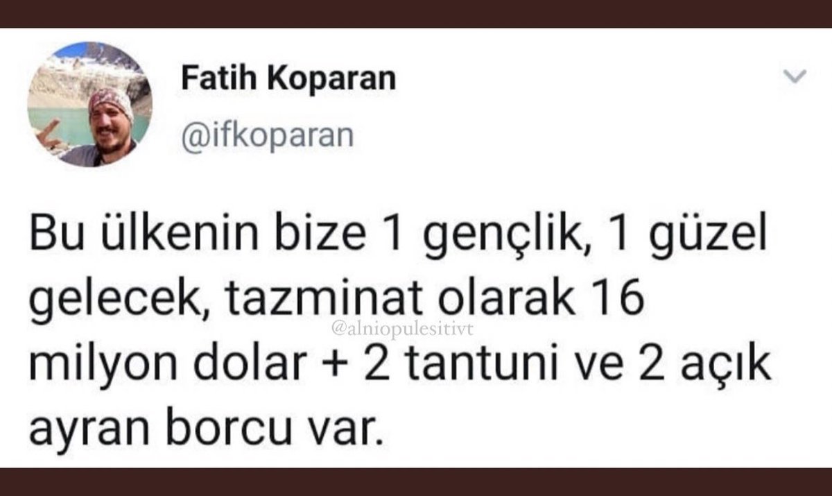 Fatih Koparan @ifkoparan...