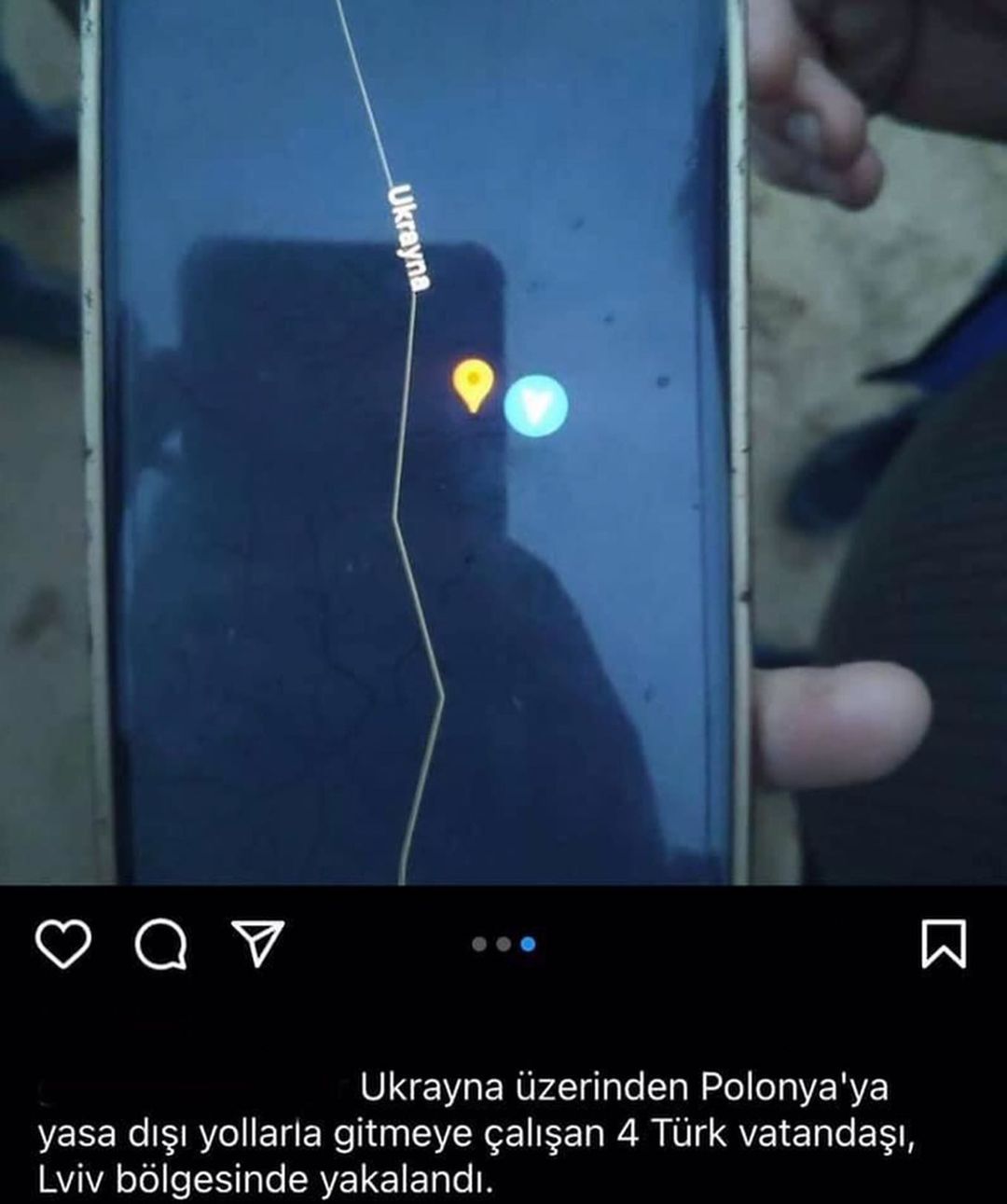 Tam sınırdan...