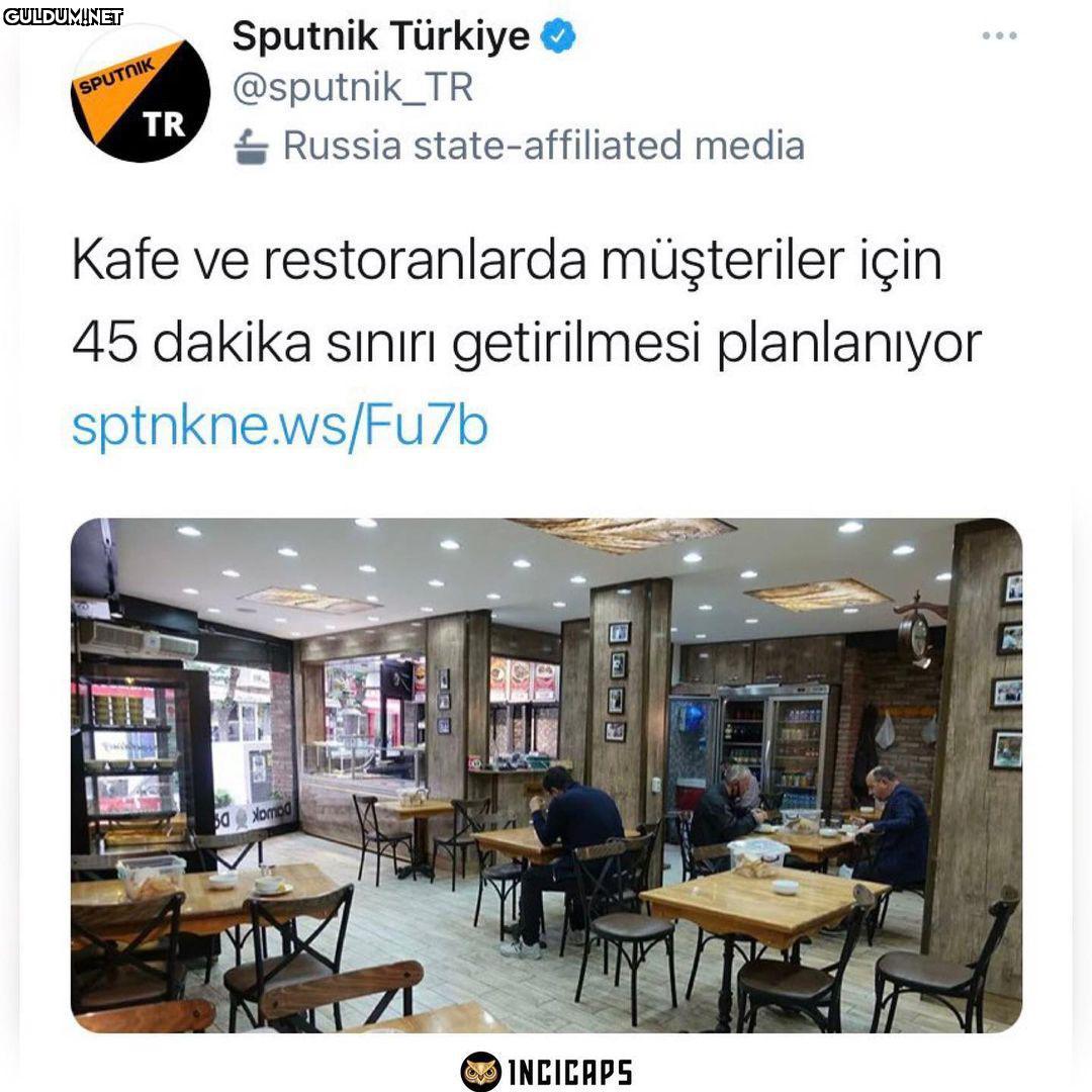 Masa 7’yi yarım saat...