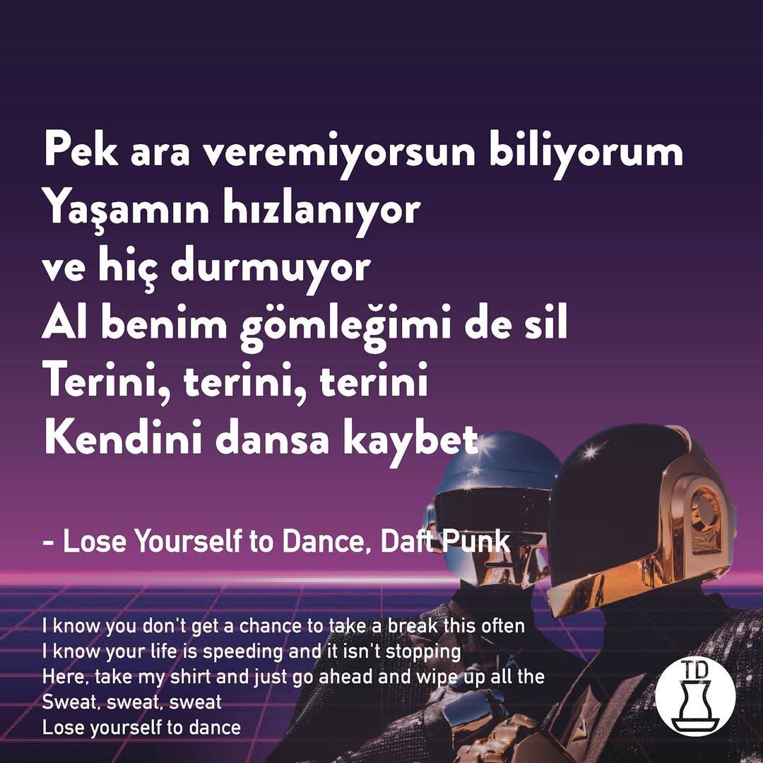 Teşekkürler Daft Punk ❤️...