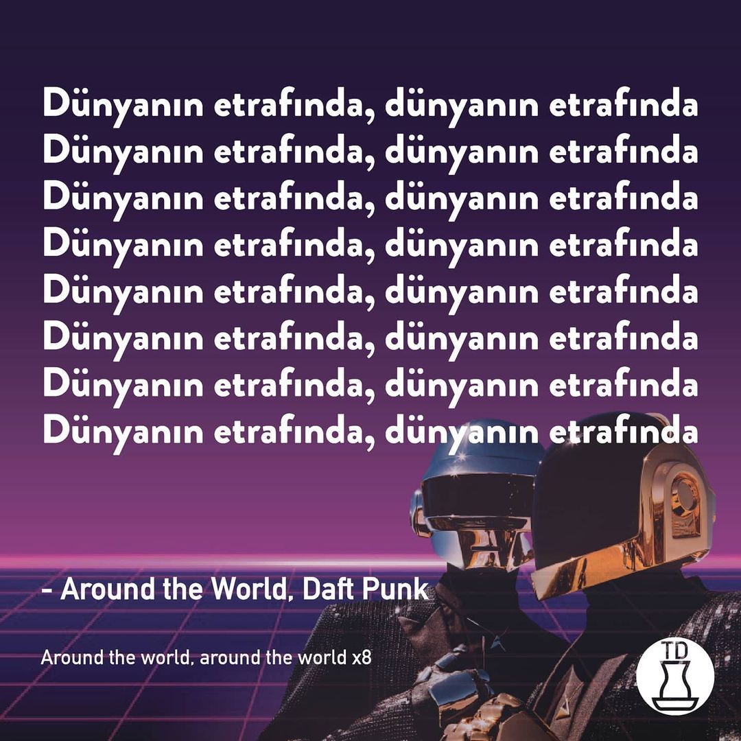 Teşekkürler Daft Punk ❤️...