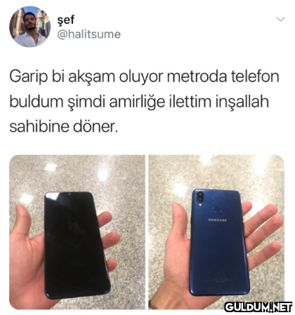 şef @halitsume Garip bi...