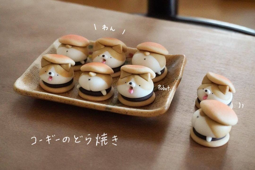Kawaii mochi clay art
📸...