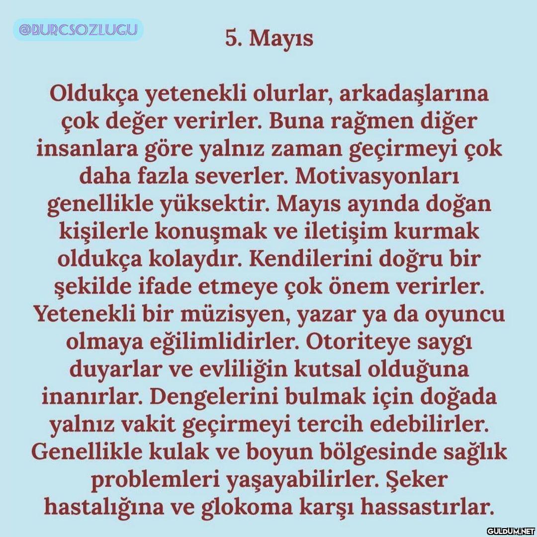 Doğduğunuz Aya Göre...
