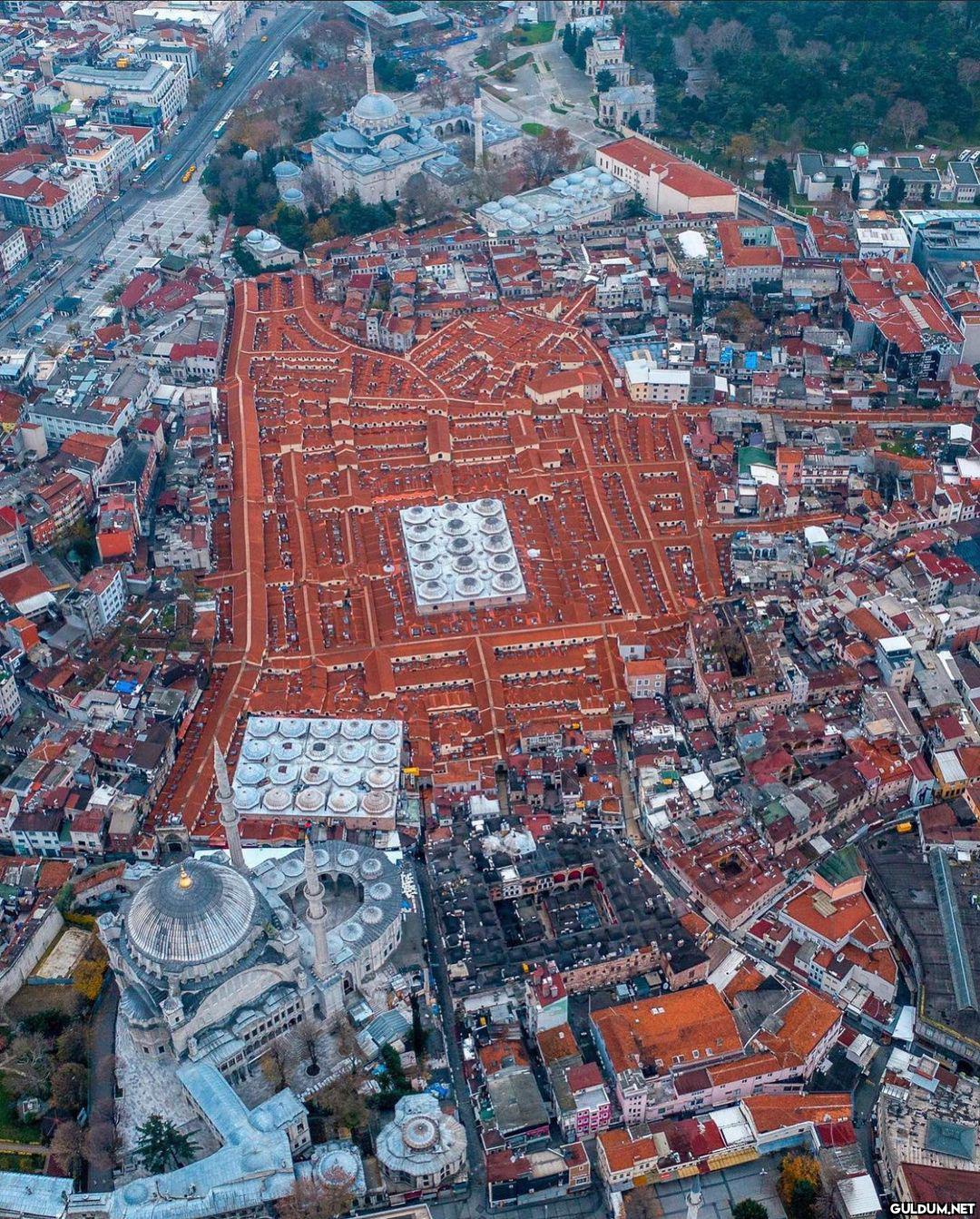 Kapalı Çarşıya yukarıdan...