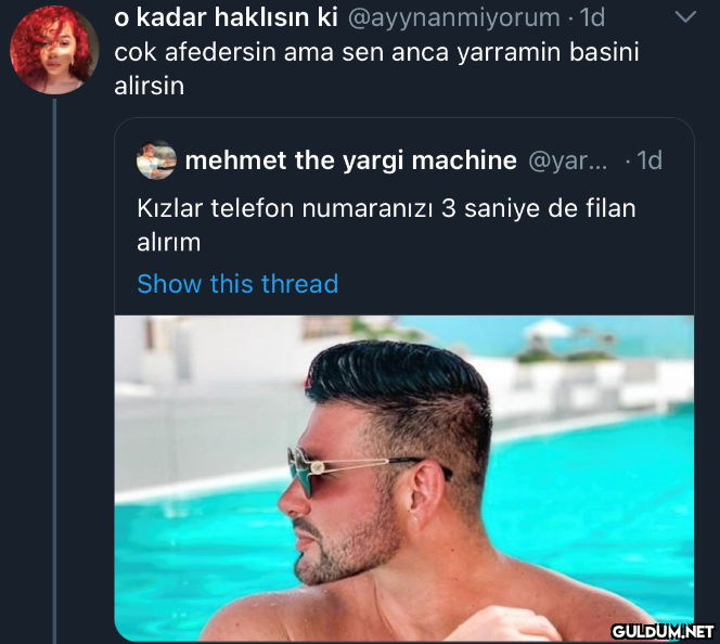 o kadar haklısın ki...