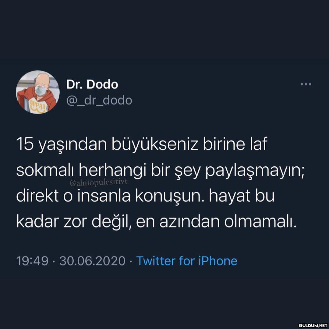 ... Dr. Dodo OPPA...