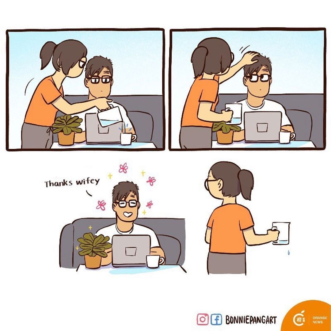 That’s why they say love...