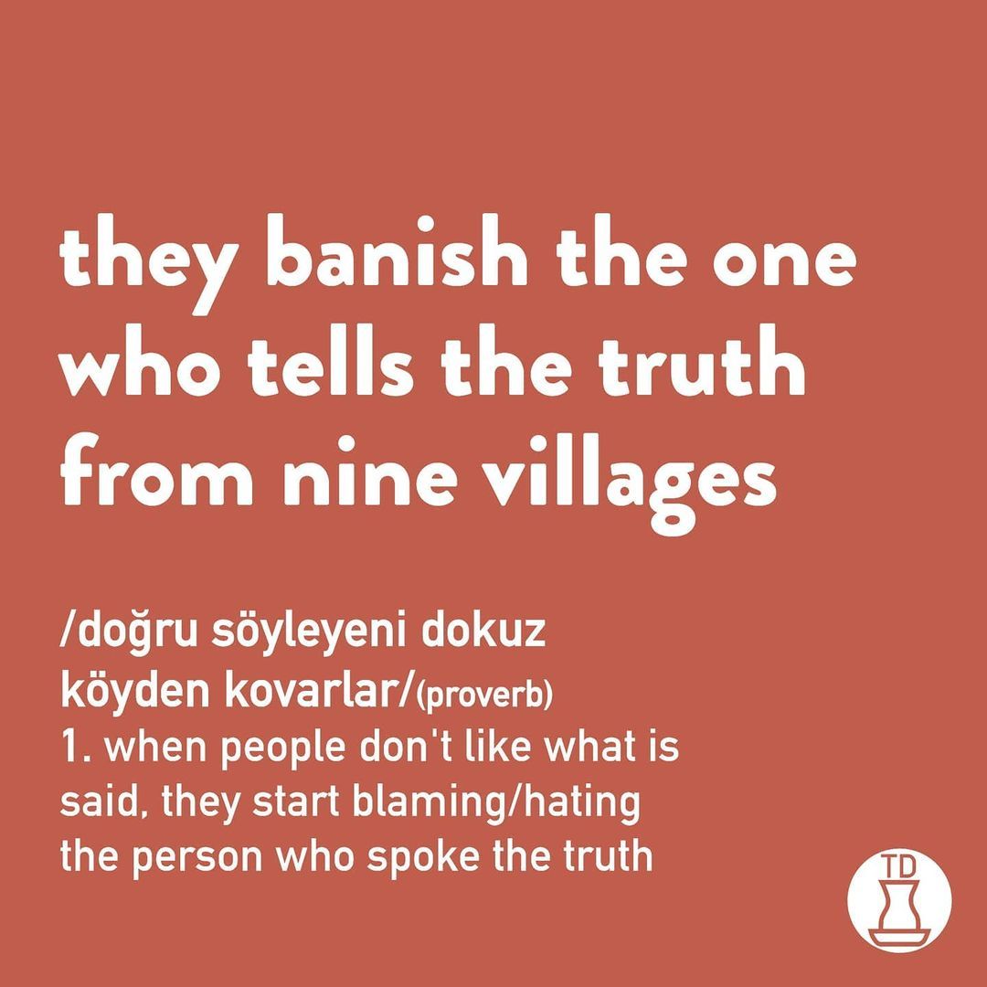 they banish the one who...