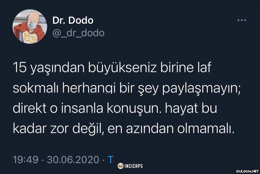 Dr. Dodo @_dr_dodo ......