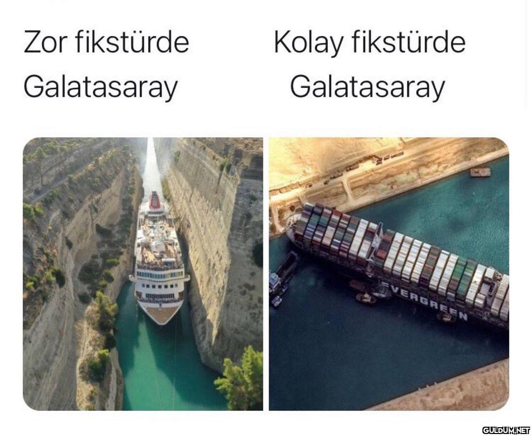 Kolay fikstürde Zor...