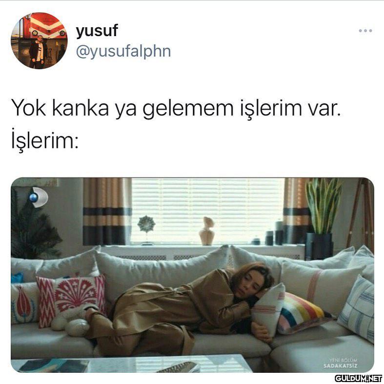 yusuf @yusufalphn Yok...