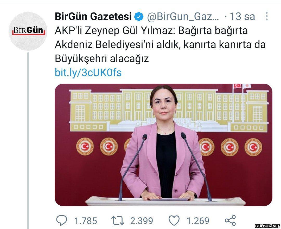 AKP'li Zeynep Gül Yılmaz:...