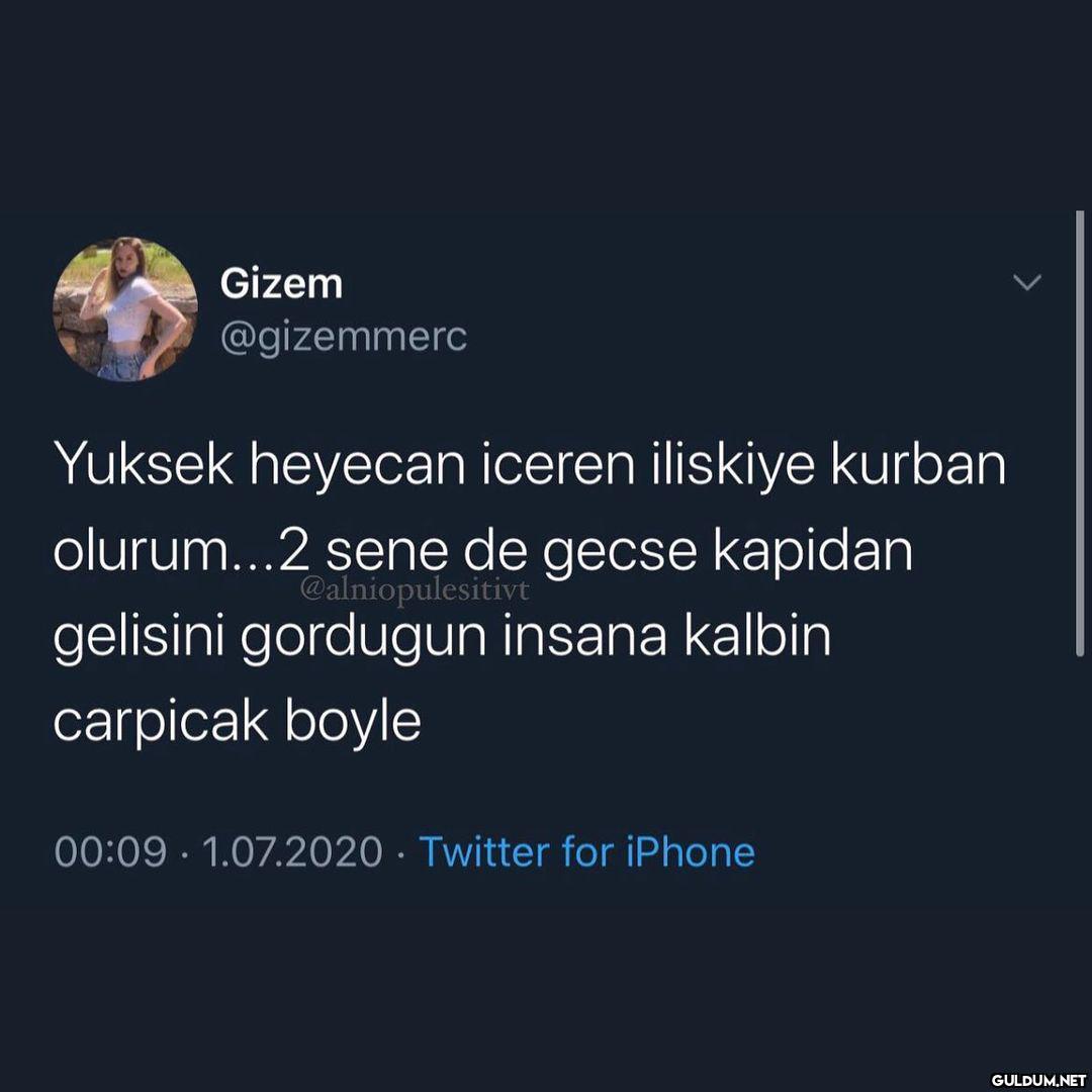 Gizem @gizemmerc Yuksek...