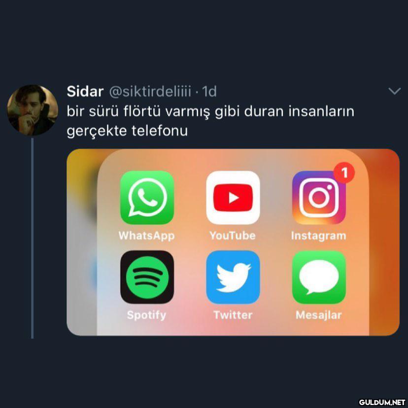 Sidar @siktirdelii 1d bir...