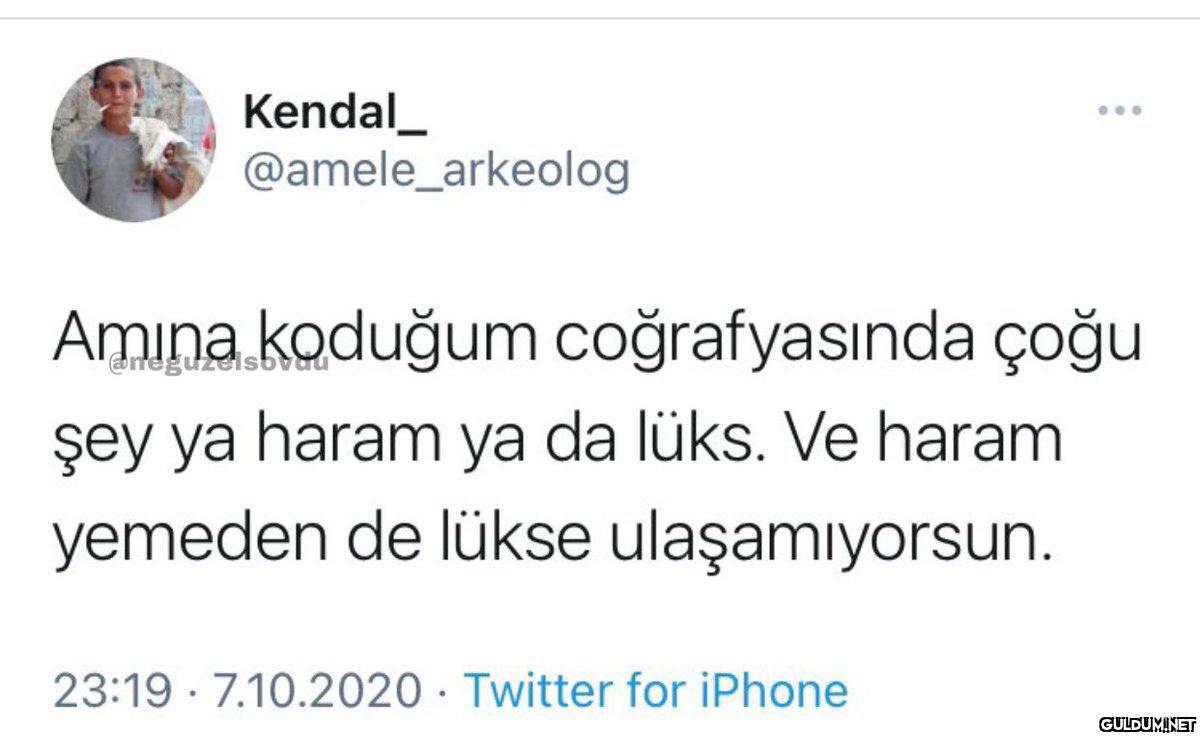 Kendal_ @amele_arkeolog...