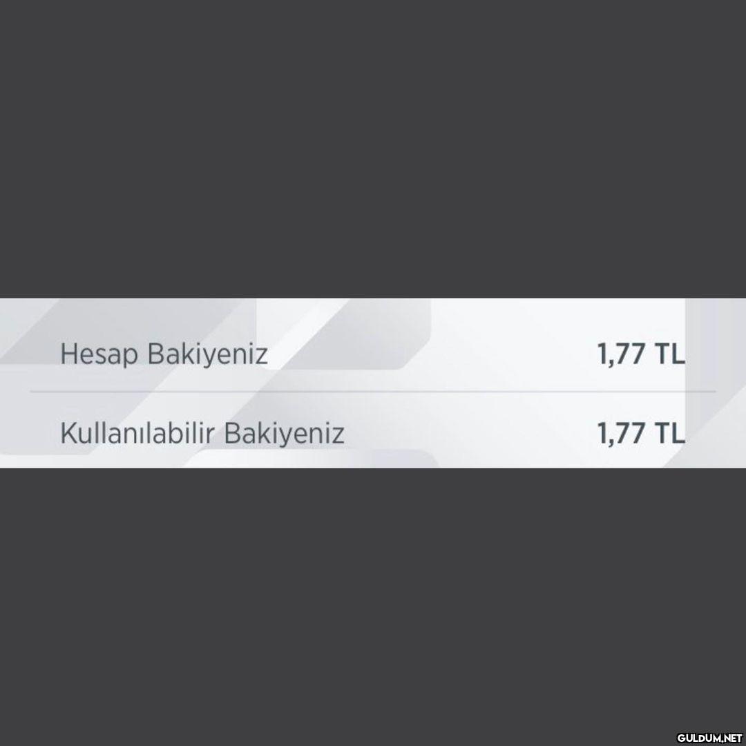 Kyk yatmış, harcayalım...