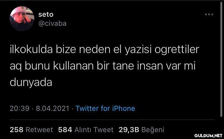 bide sayfalarca yazdık, ...
