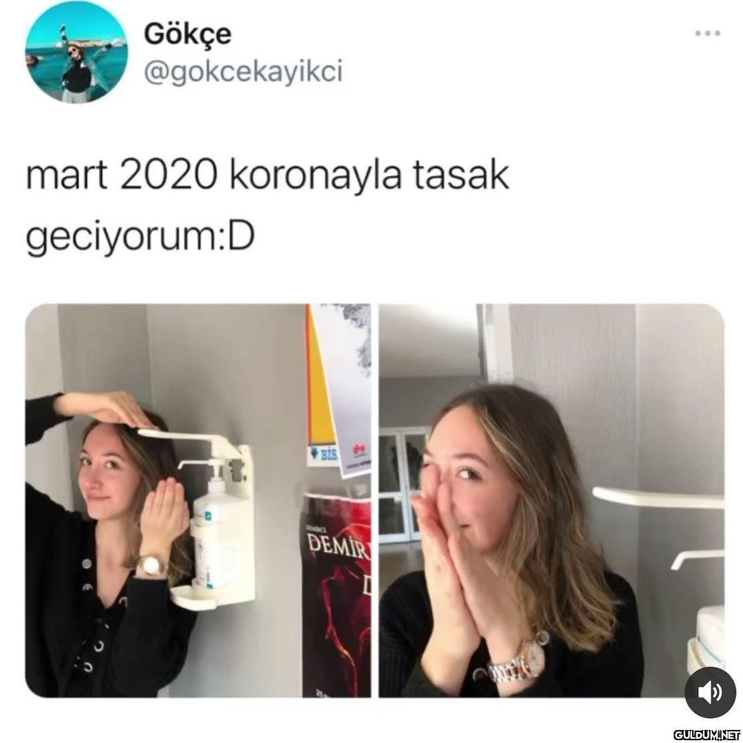 Şimdi o bizle tasak geciyo...