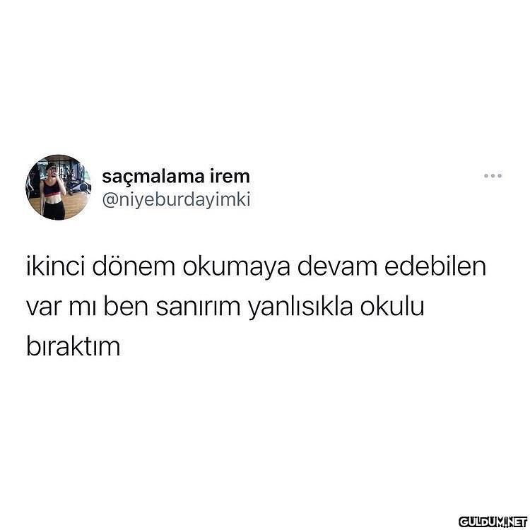 saçmalama irem...