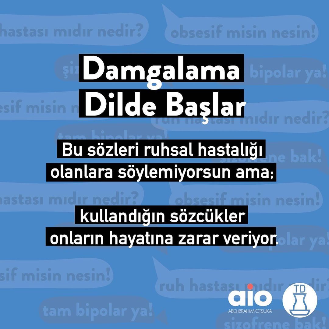 Artık öyle söyleme!...