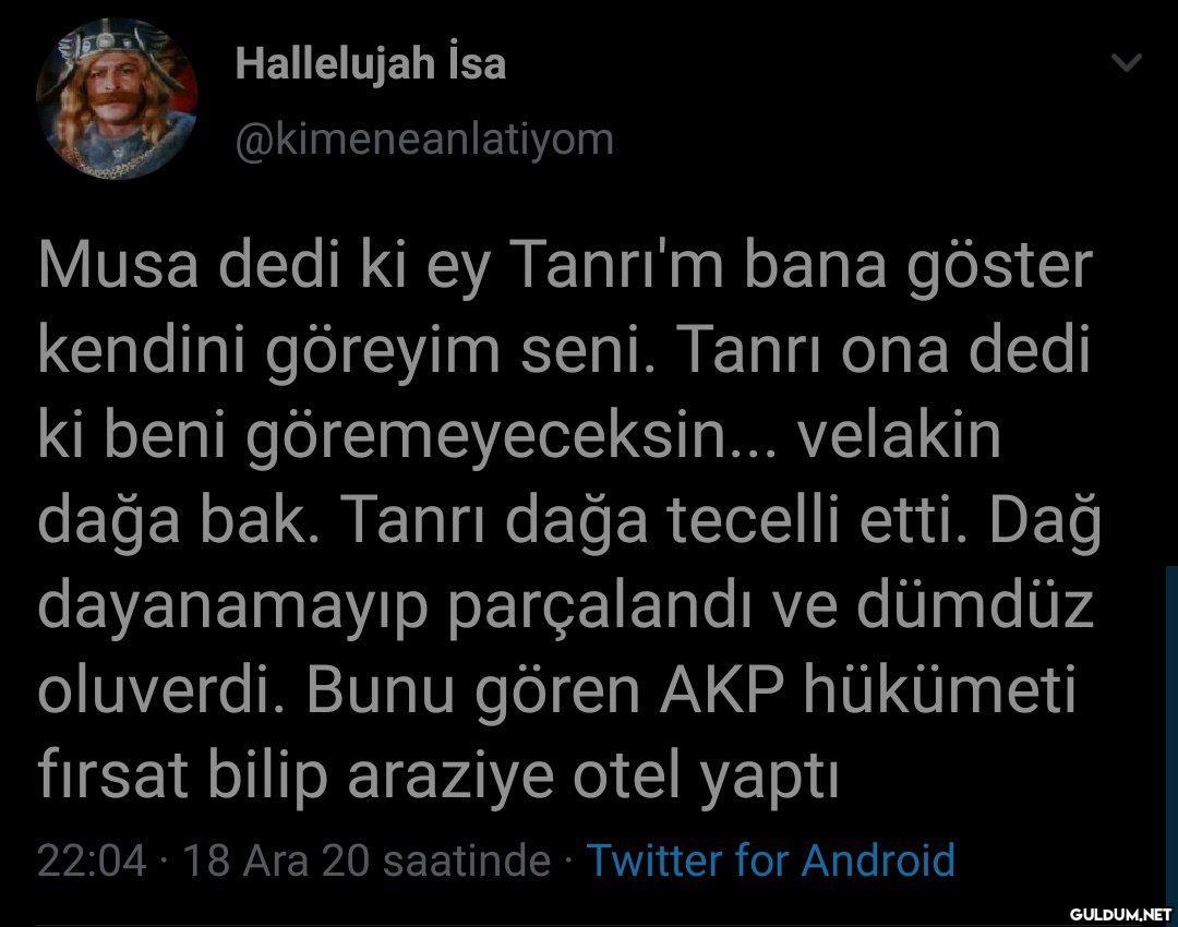 Hallelujah İsa...