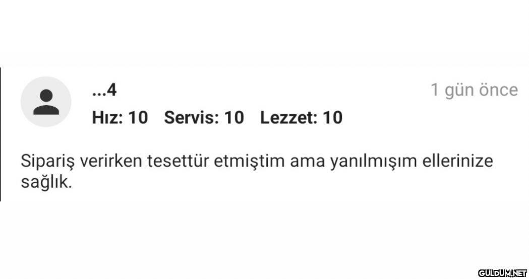 ...4 Hız: 10 Servis: 10...